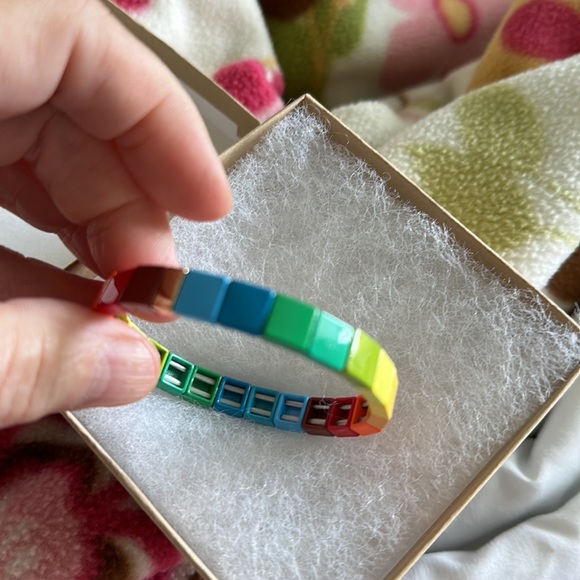Accessory Concierge Rainbow Bracelet - Tila Tile NWOT in Box - Picture 7 of 9